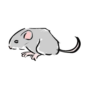 Mouse listed in rodents decals.