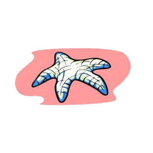 Starfish listed in fish decals.