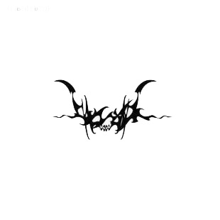 Tribal tattoo shape listed in other decals.