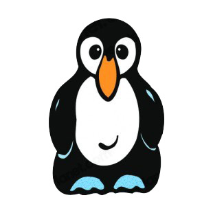 Noble penguin listed in penguins decals.