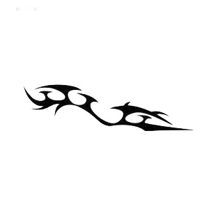 Tribal tattoo shape listed in other decals.