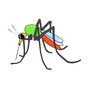 Mosquito  listed in more animals decals.
