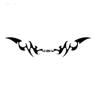 Tribal tattoo shape listed in other decals.