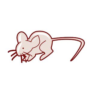 Mouse listed in rodents decals.