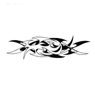 Tribal tattoo shape listed in other decals.