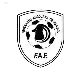 Federacao Angolana soccer football team listed in soccer teams decals.