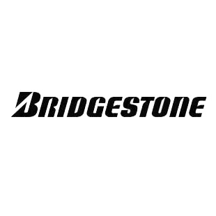 Bridgestone logo listed in famous logos decals.