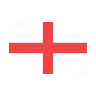 England flag listed in flags decals.