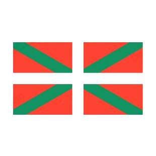 Pays Basque flag listed in flags decals.