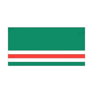 Chechen Republic of Ichkeria flag  listed in flags decals.