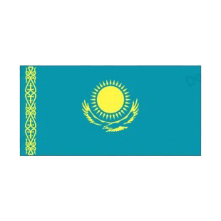 Kazakstan flag listed in flags decals.