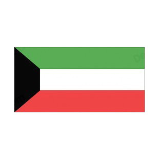 Kuwait flag listed in flags decals.