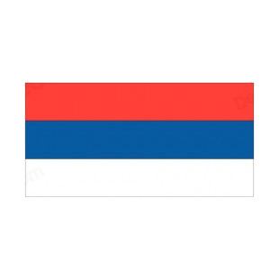 Montenegro flag listed in flags decals.