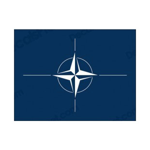 Nato flag listed in flags decals.