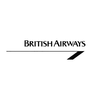 British Airways logo listed in famous logos decals.