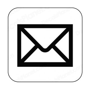 Mail sign listed in other signs decals.