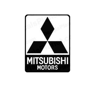 Mitsubishi motors logo listed in famous logos decals.