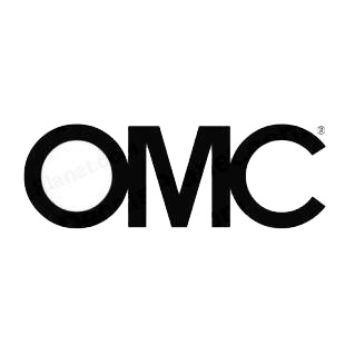 OMC logo listed in famous logos decals.