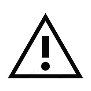 Other warning sign listed in other signs decals.