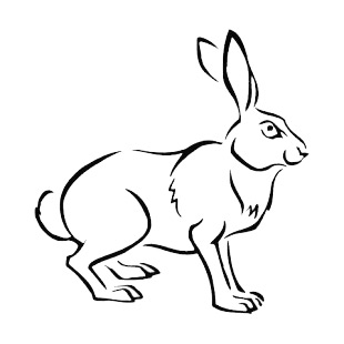 Rabbit  listed in more animals decals.