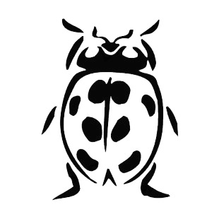 Ladybug listed in more animals decals.