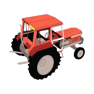 Red tractor listed in agriculture decals.