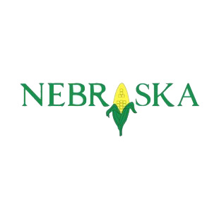 Nebraska state listed in states decals.