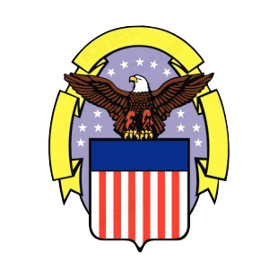 United States Eagle symbol listed in symbols and history decals.