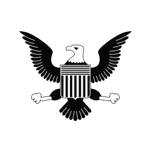 United States Eagle logo listed in symbols and history decals.