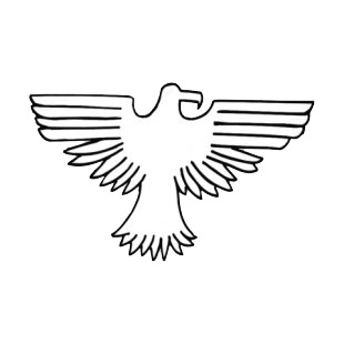 United States Eagle logo listed in symbols and history decals.