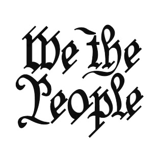 United States We The People constitution  listed in symbols and history decals.