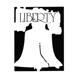 United States Liberty Bell  listed in symbols and history decals.