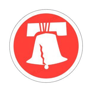 United States Liberty Bell logo listed in symbols and history decals.