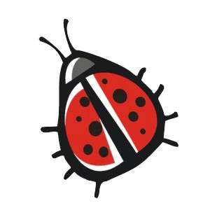 Ladybug listed in more animals decals.