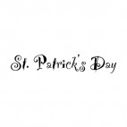 St Patrick Day, decals stickers