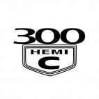 Chrysler 300C Hemi, decals stickers