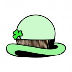 Irish derby hat, decals stickers