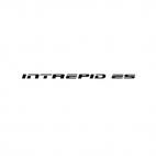 Chrysler Intrepid ES, decals stickers