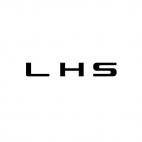 Chrysler LHS, decals stickers