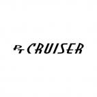 Chrysler PT Cruiser, decals stickers