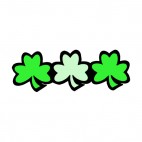 Shamrocks, decals stickers