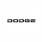 Dodge logo, decals stickers