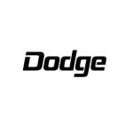 Dodge logo, decals stickers