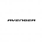 Dodge Avenger, decals stickers