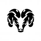 Dodge Ram logo, decals stickers