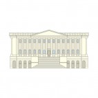 Courthouse, decals stickers