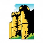 Old castle, decals stickers