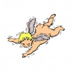 Cherub flying, decals stickers