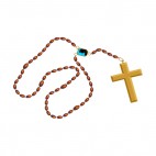 Red and gold rosary, decals stickers