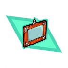 Monitor frame, decals stickers